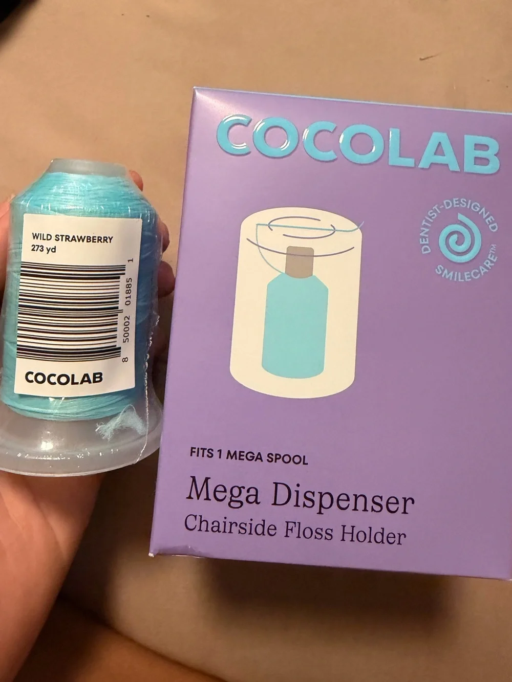 Blue Floss Dispenser